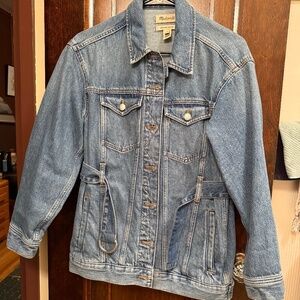 Madewell Oversized Trucker Jean Jacket